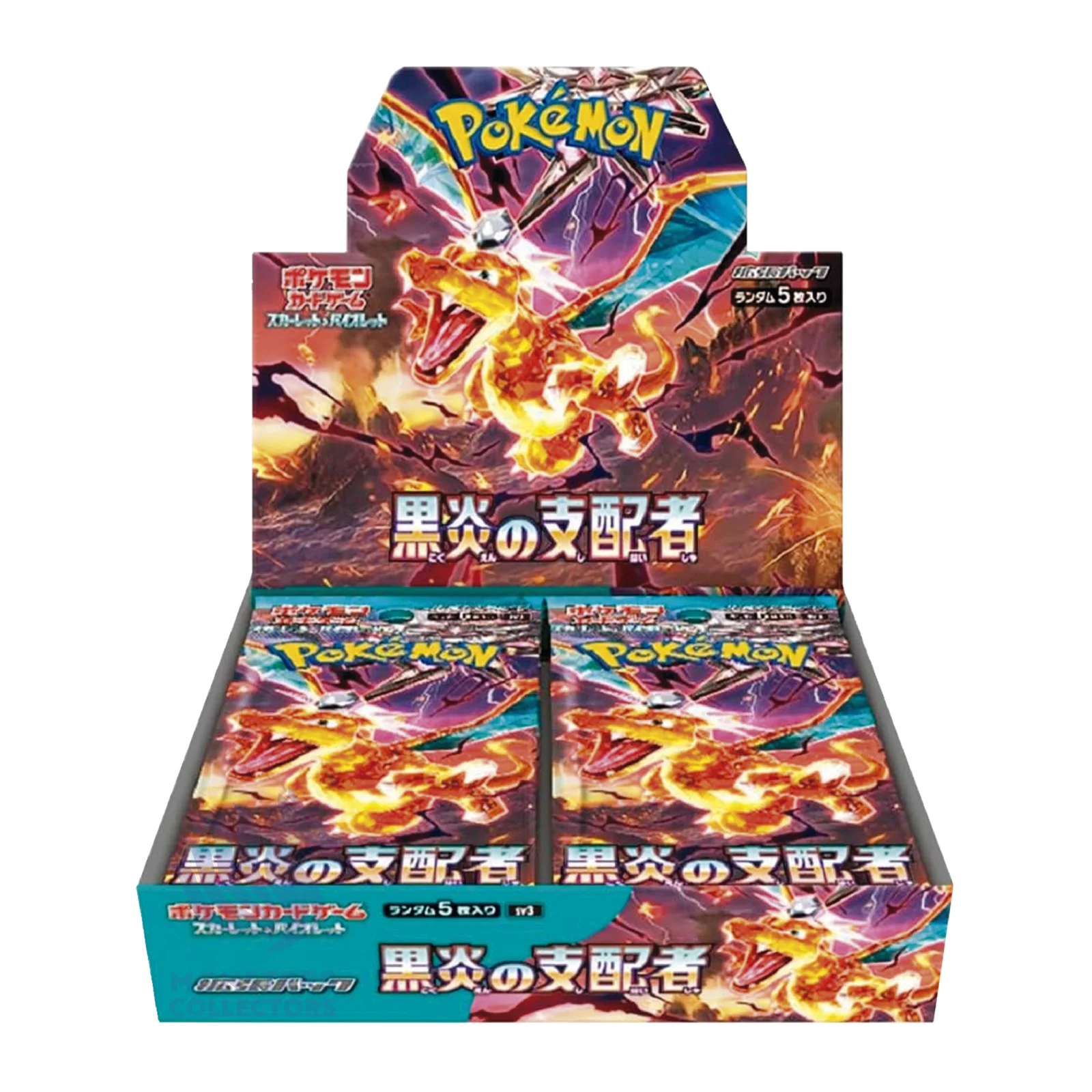 Pokémon Ruler of the Black Flame [SV3] - Japanese Booster Box (30 sobres)