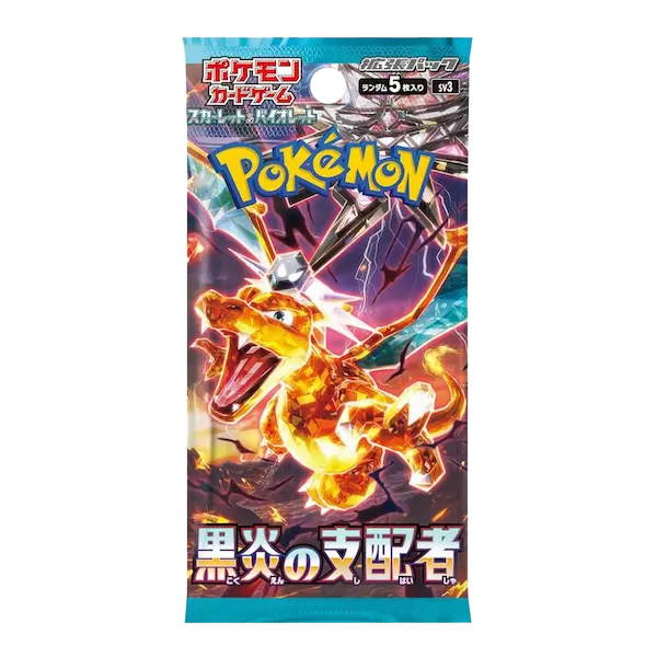 Pokémon Ruler of the Black Flame [SV3] - Japanese Booster Pack