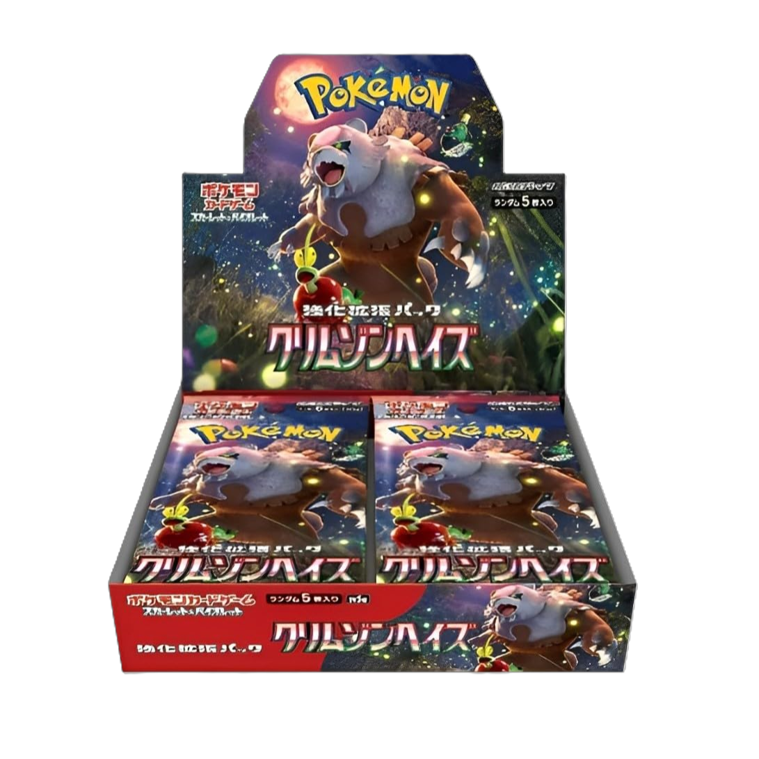 Pokémon Crimson Haze [SV5a] – Japanese Booster Box (30 sobres)
