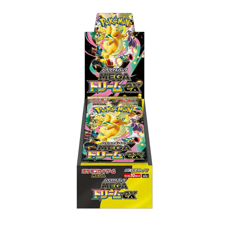 Pokémon Mega Dream ex Booster Box — Japanese Booster Box (10 sobres)