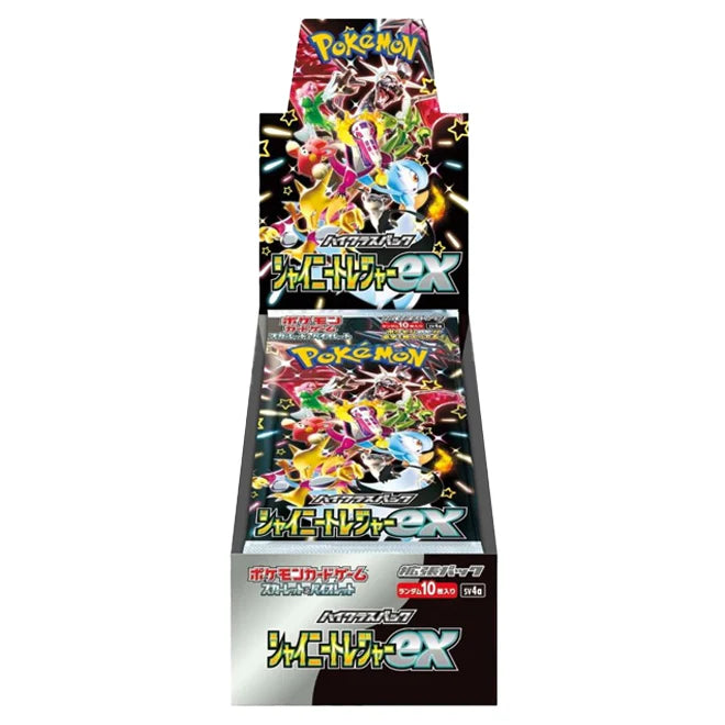 Pokémon Shiny Treasure ex [SV4a] - Japanese Booster Box (10 sobres)