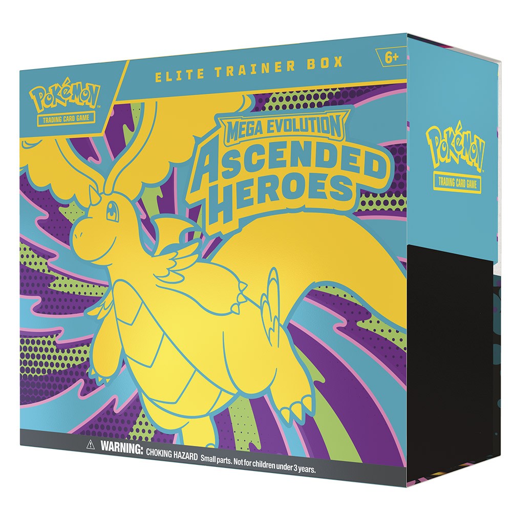 Pokémon Mega Evolution — Ascended Heroes []- Elite Trainer Box (ETB)